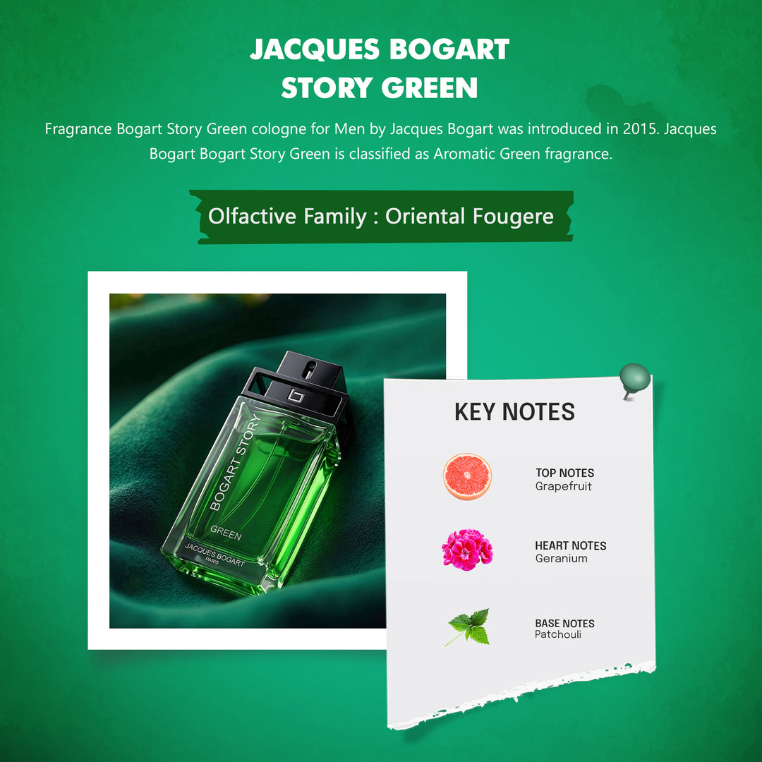 Bogart Story Green Edt 100ml