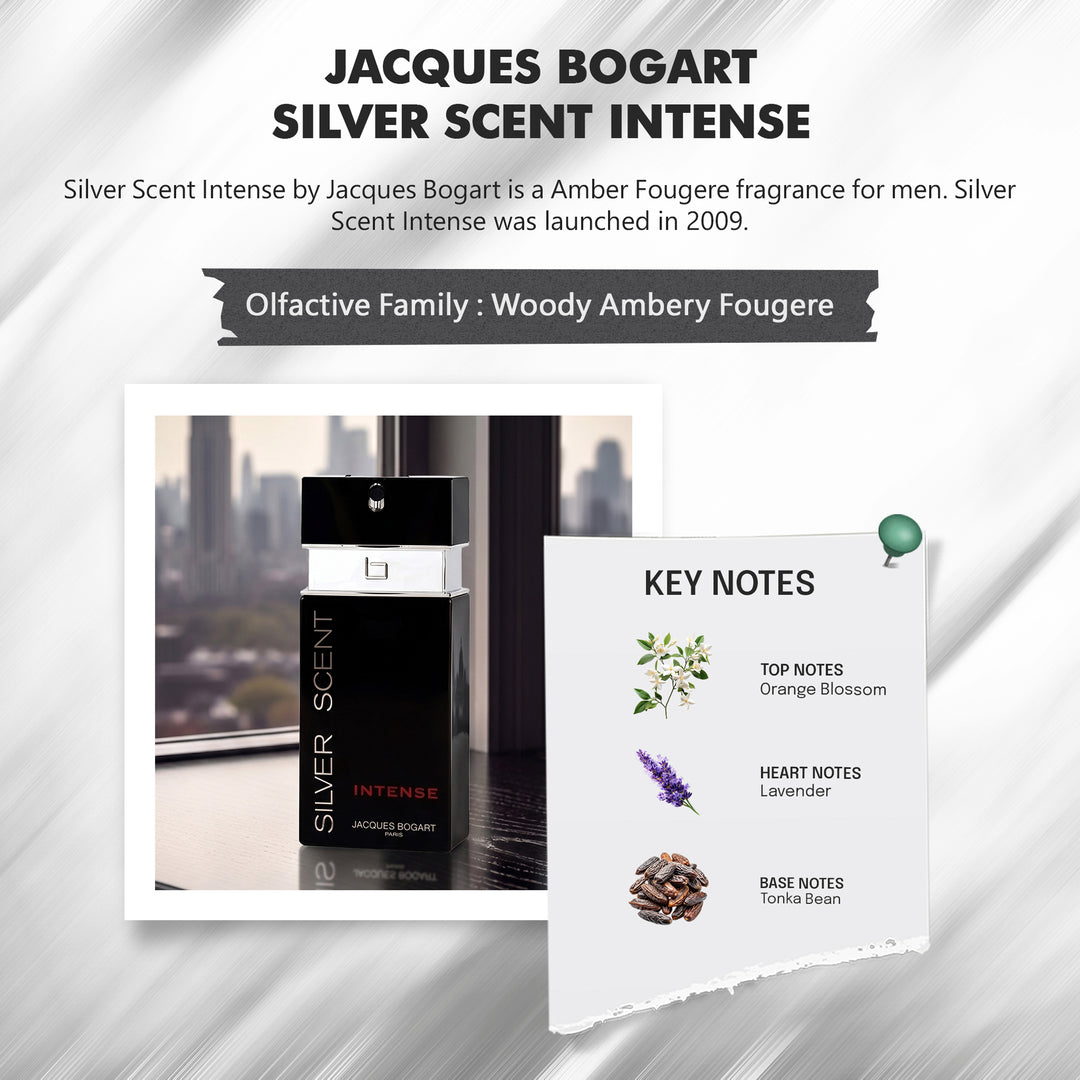 Bogart Silver Scent Intense M Edt 100ml