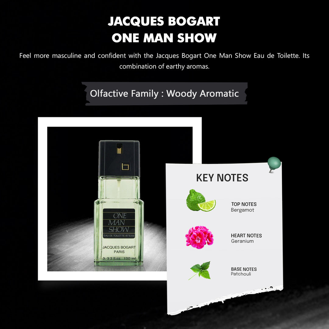 Bogart One Man Show Edt 100ml