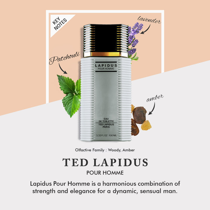 Ted Lapidus Homme Edt 100ml